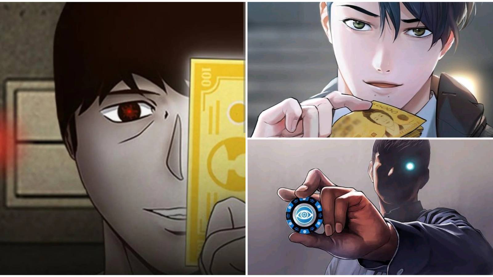 Gambling Manhwa- Money Game The World is Money and Power Psychic Gambler Betting Man
