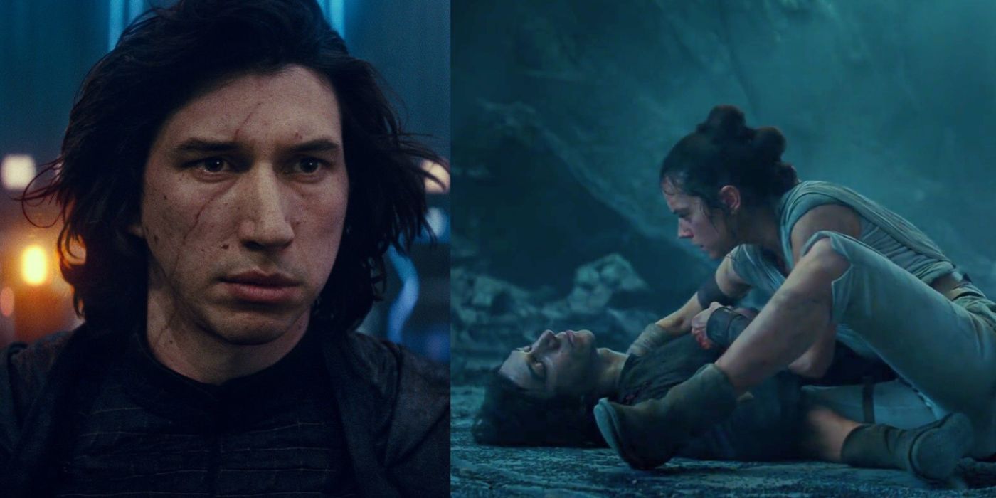 Kylon Ren and his death with Rey
