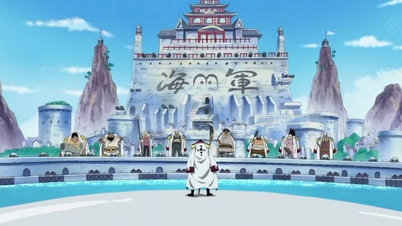 Palworld Player Creates Marineford from One Piece