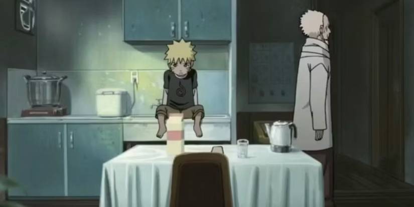 Third Hokage and Naruto