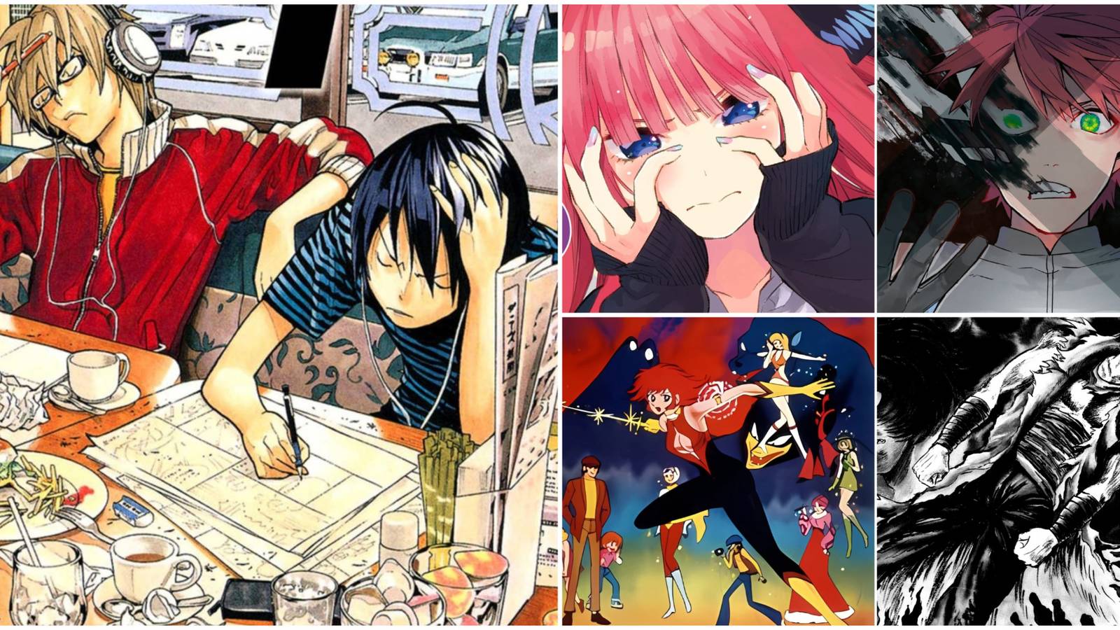 Mangaka's Different Manga- Ohba & Obata, Negi Haruba, Go Nagai