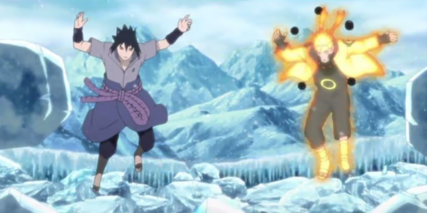 Naruto and Sasuke