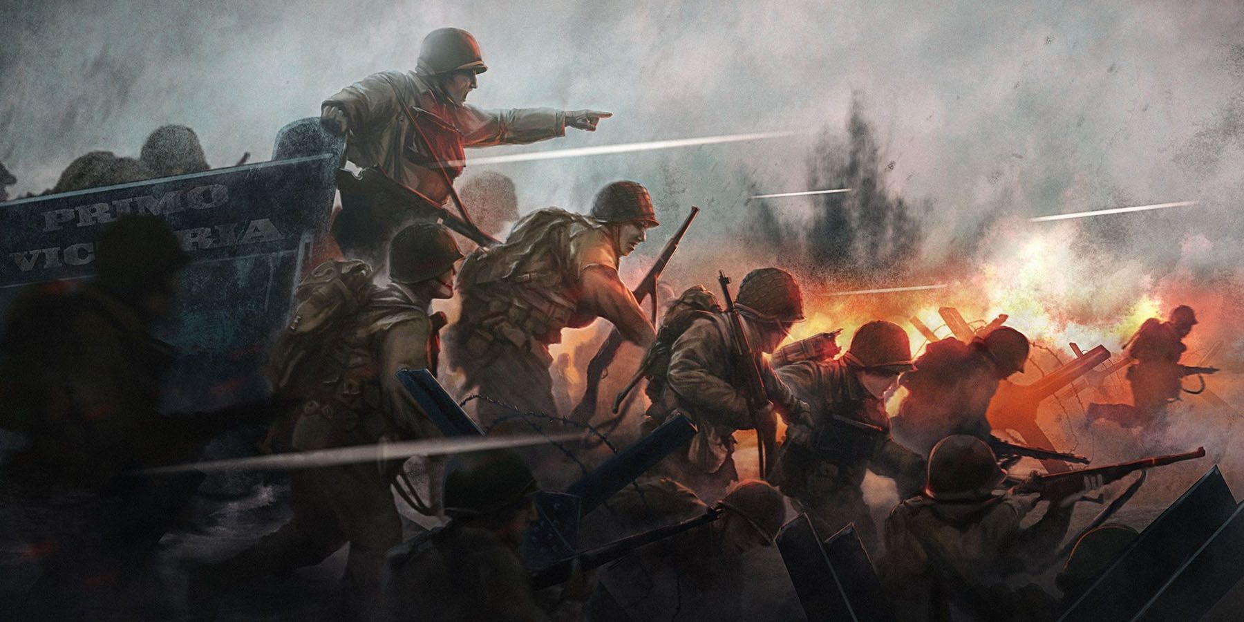 A group of soldiers in Hearts of Iron 4