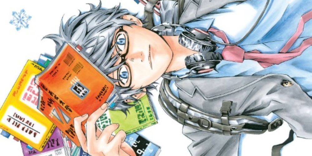 Hiroshi Takano on the cover of A School Frozen in Time Volume 1