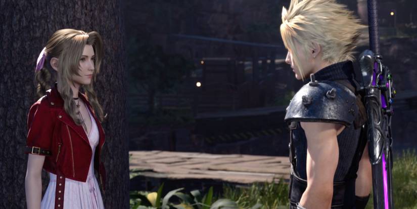 Aerith and Cloud in Final Fantasy 7 Rebirth