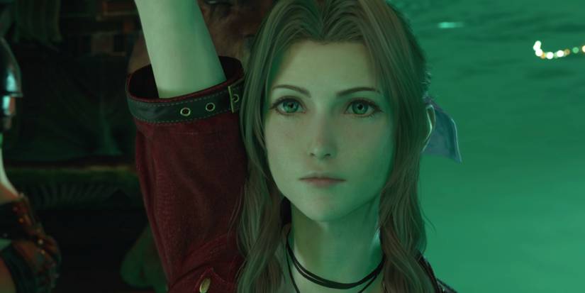 Aerith in the Village of the Gi in Final Fantasy 7 Rebirth