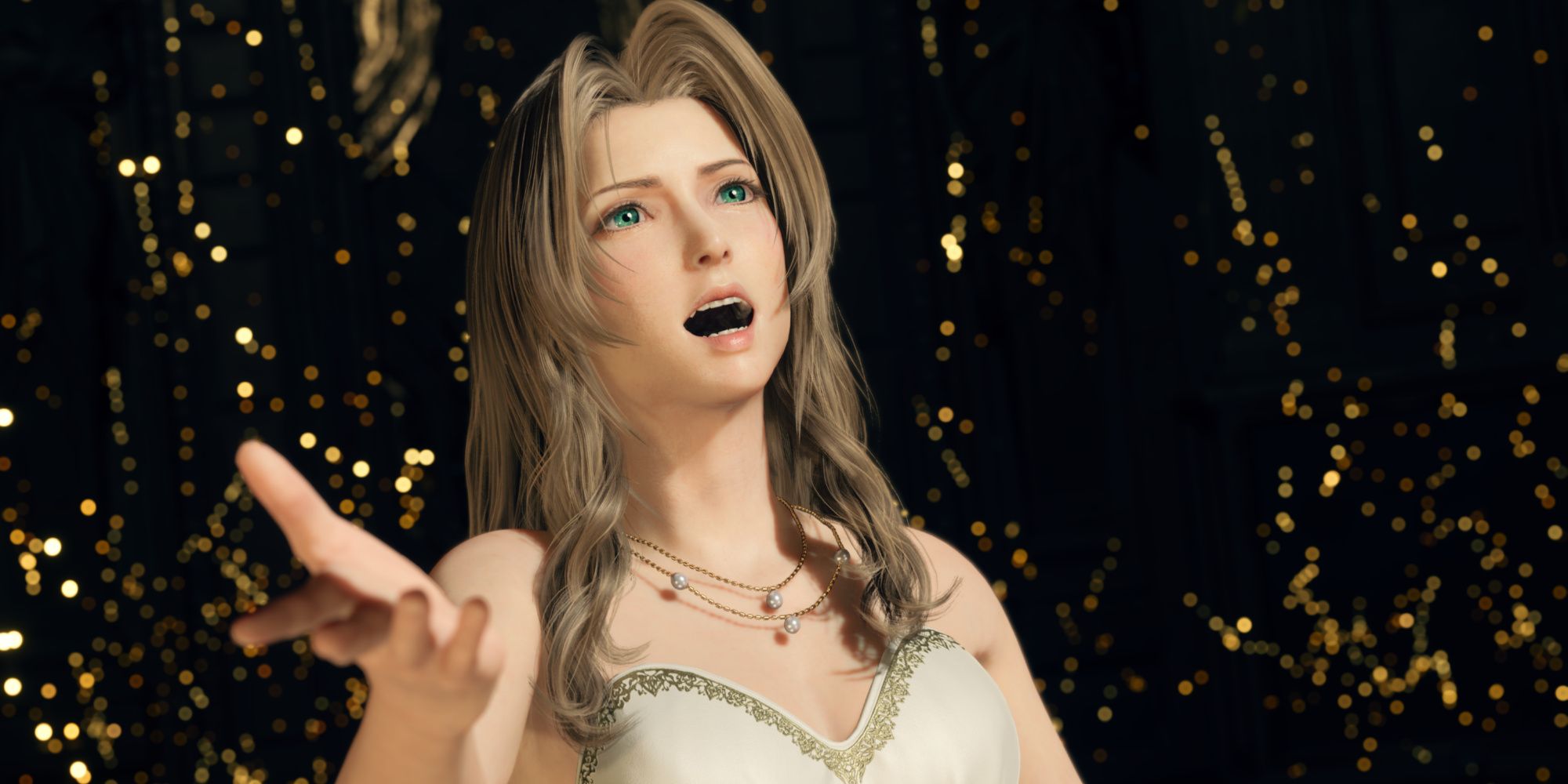 Aerith singing in Final Fantasy 7 Rebirth