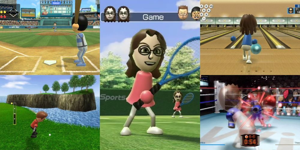 All 5 sports in the original Wii Sports.