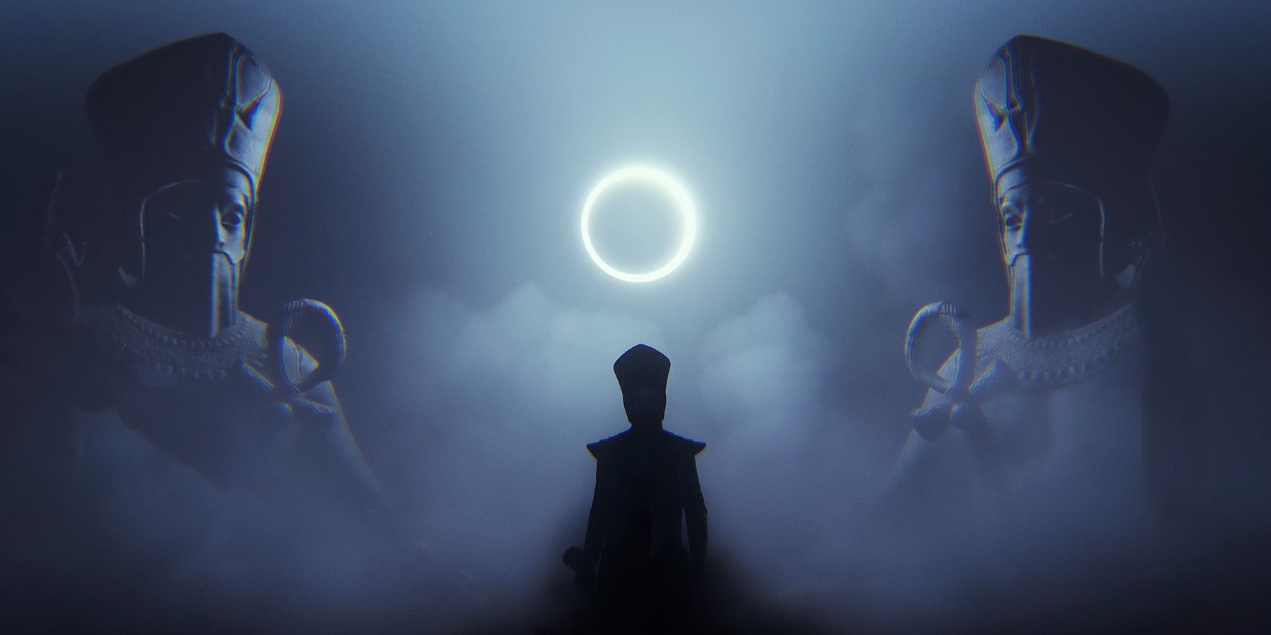 alone-in-the-dark-cinematic-still-game-rant-advance-dark-man-moon-statues-1
