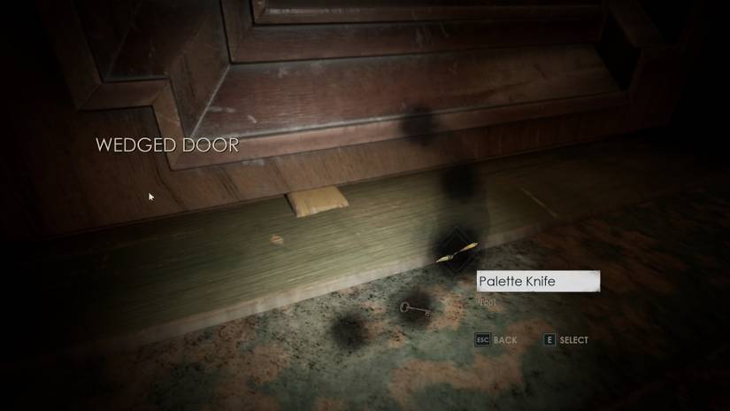 alone in the dark how to get past wedged door 3