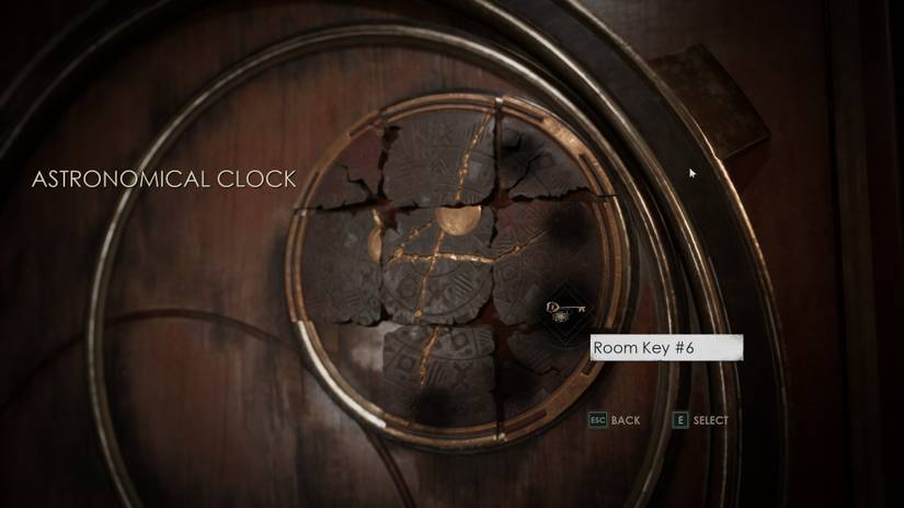 alone in the dark how to solve the clock puzzle 2