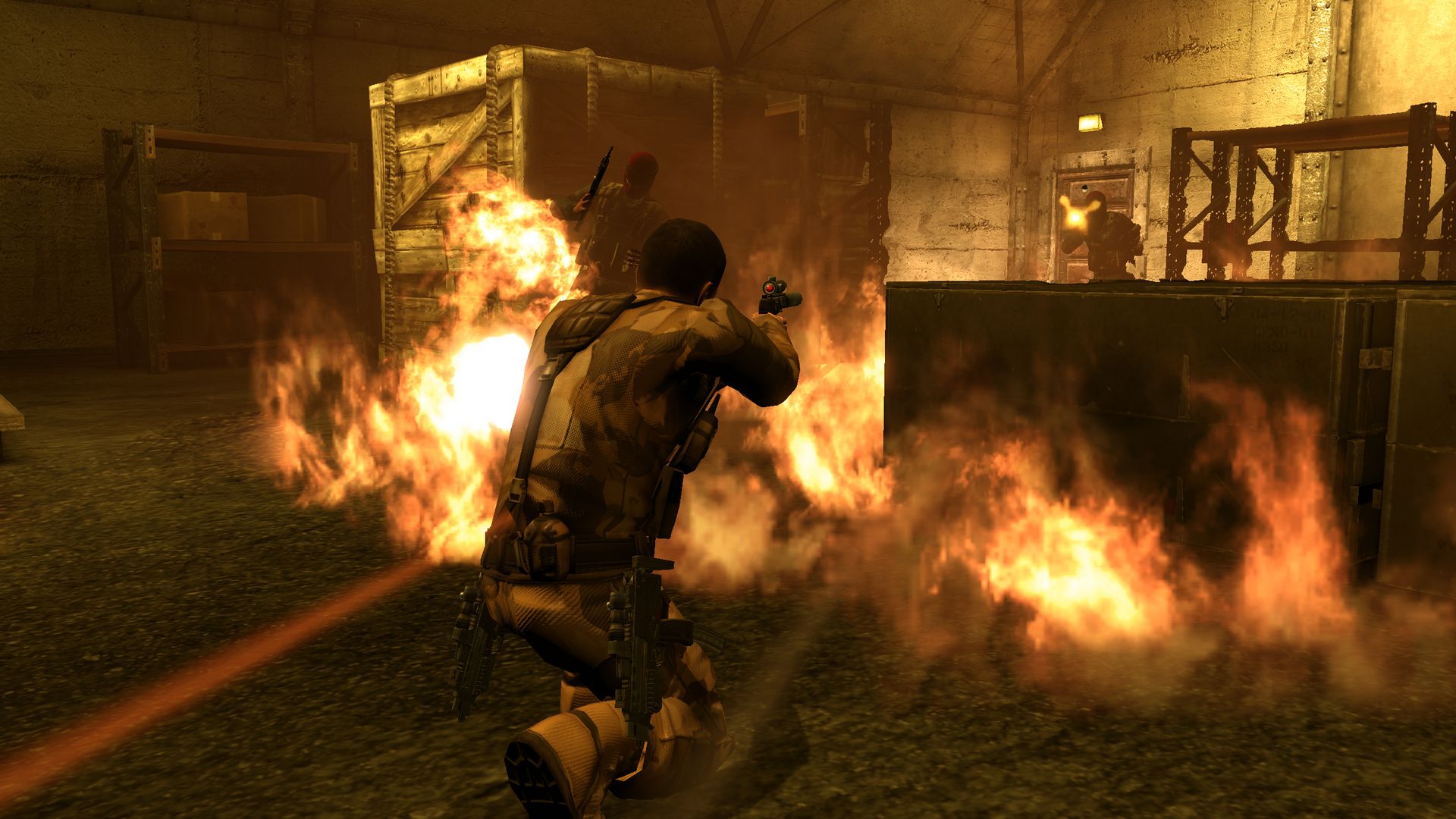 Alpha Protocol official promo screenshot 3 gunfight