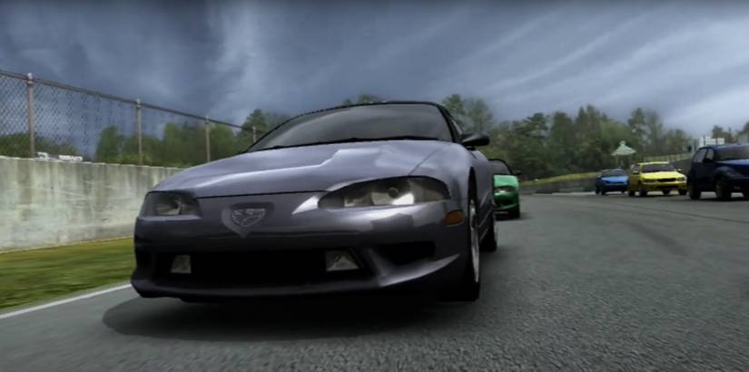 An Eagle car in Forza Motorsport