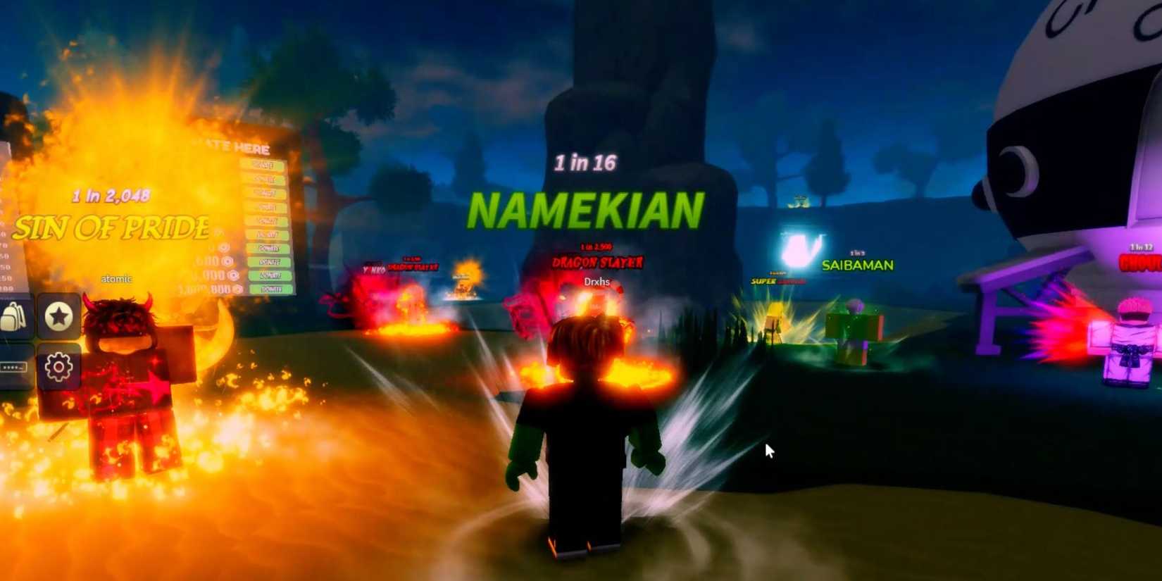 Roblox Anime Roulette characters