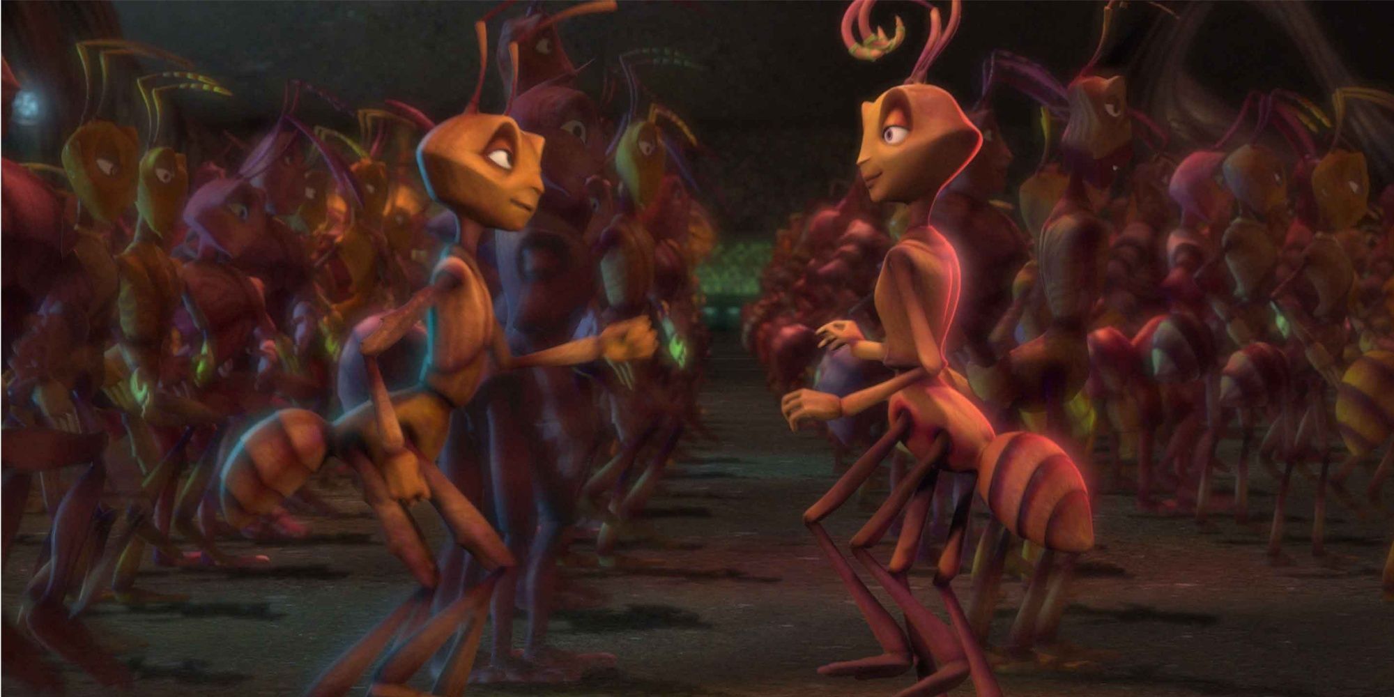 Z and Bala from Antz dancing