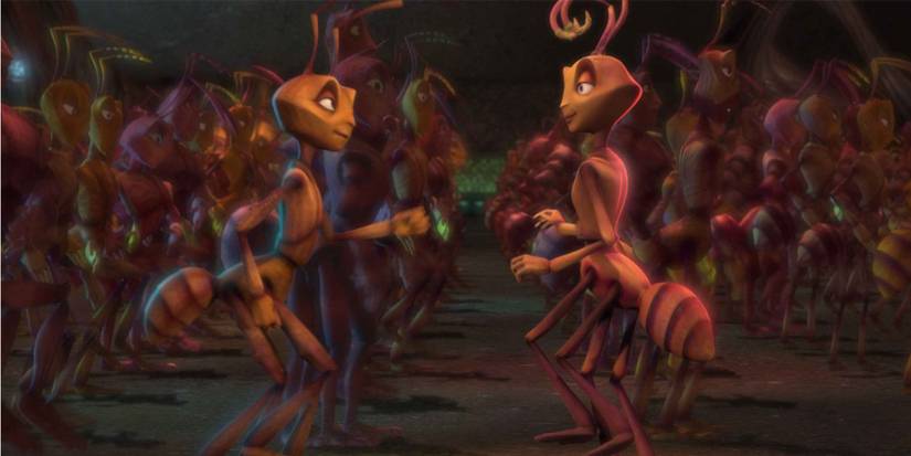 Z and Bala from Antz dancing
