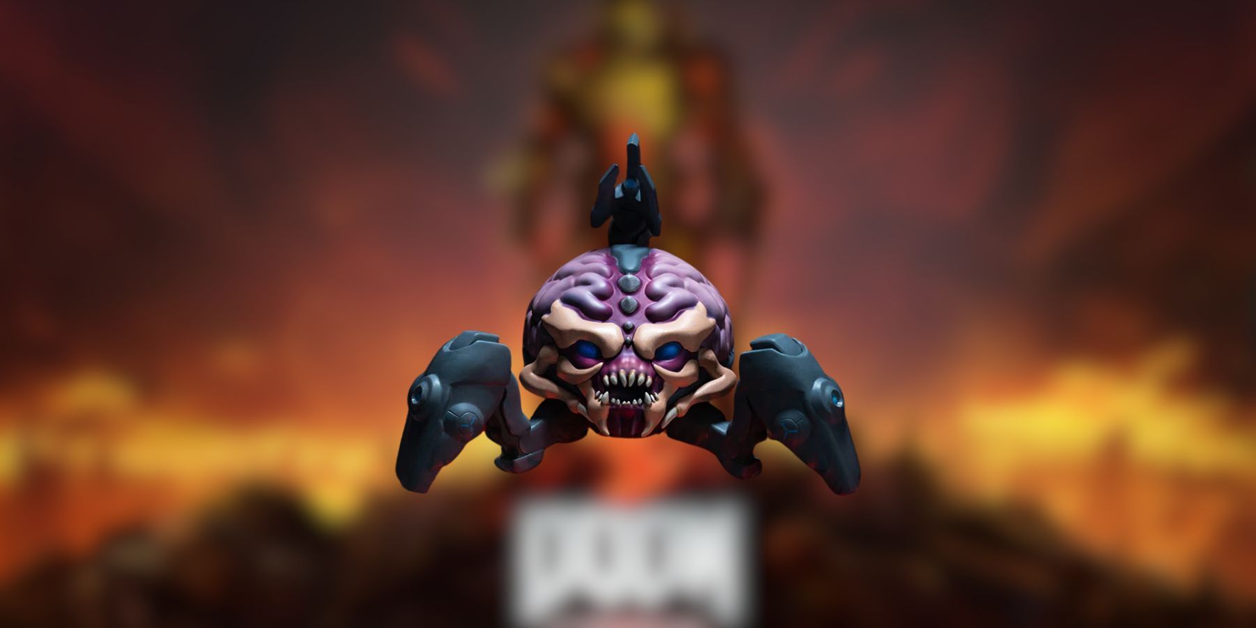 Arachnatron Toy Preview in Doom Eternal