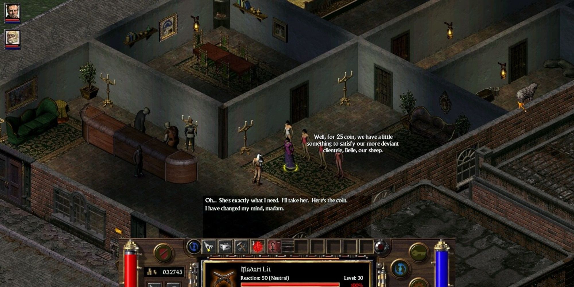 Arcanum indoors screenshot