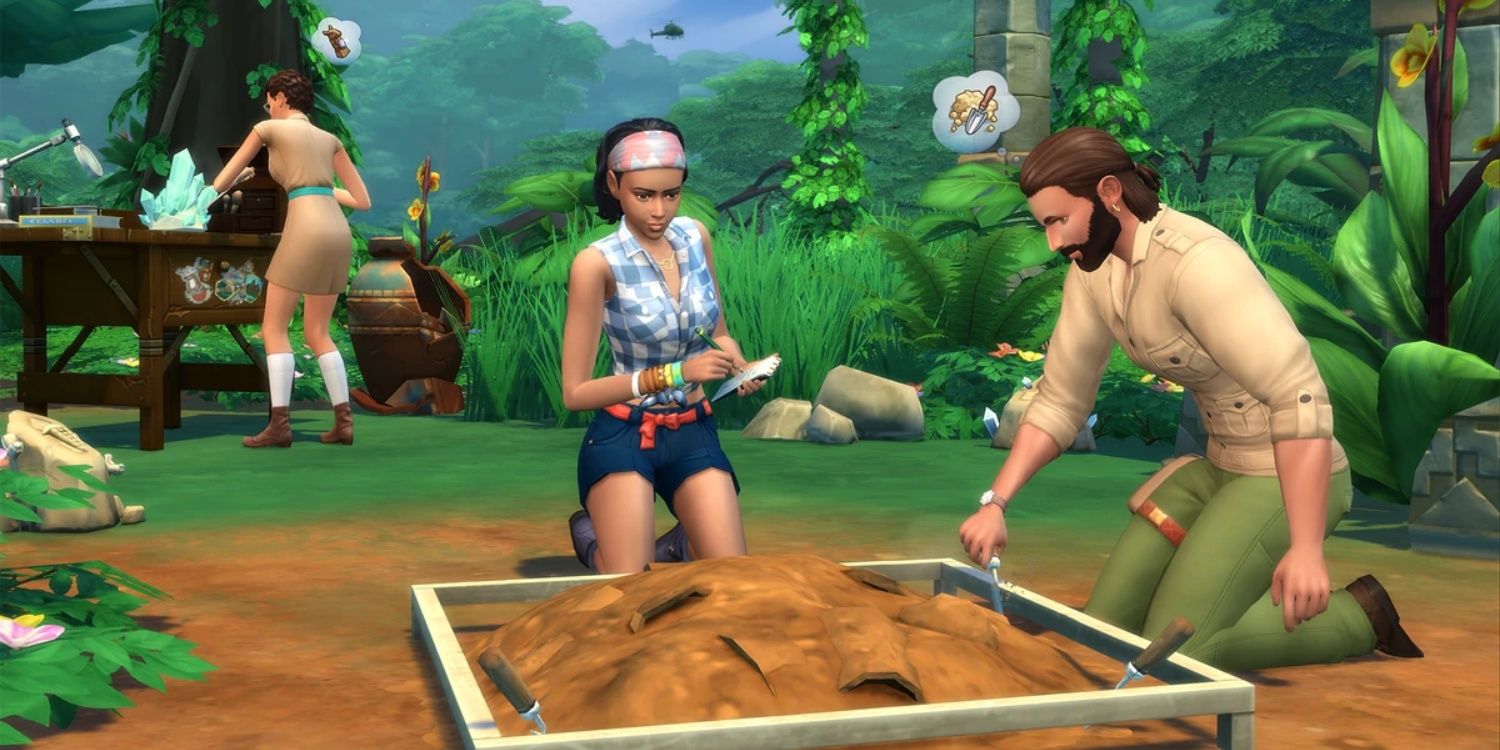 Archaeology in The Sims 4