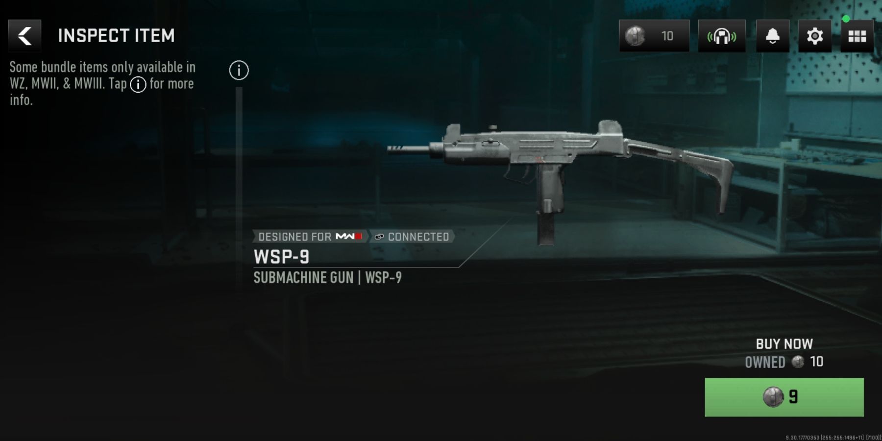 Warzone Mobile: weapon