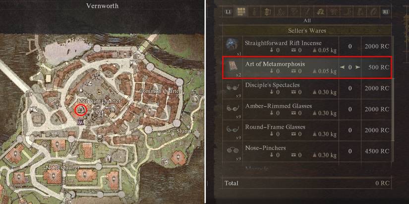 art of metamorphosis location in dragons dogma 2