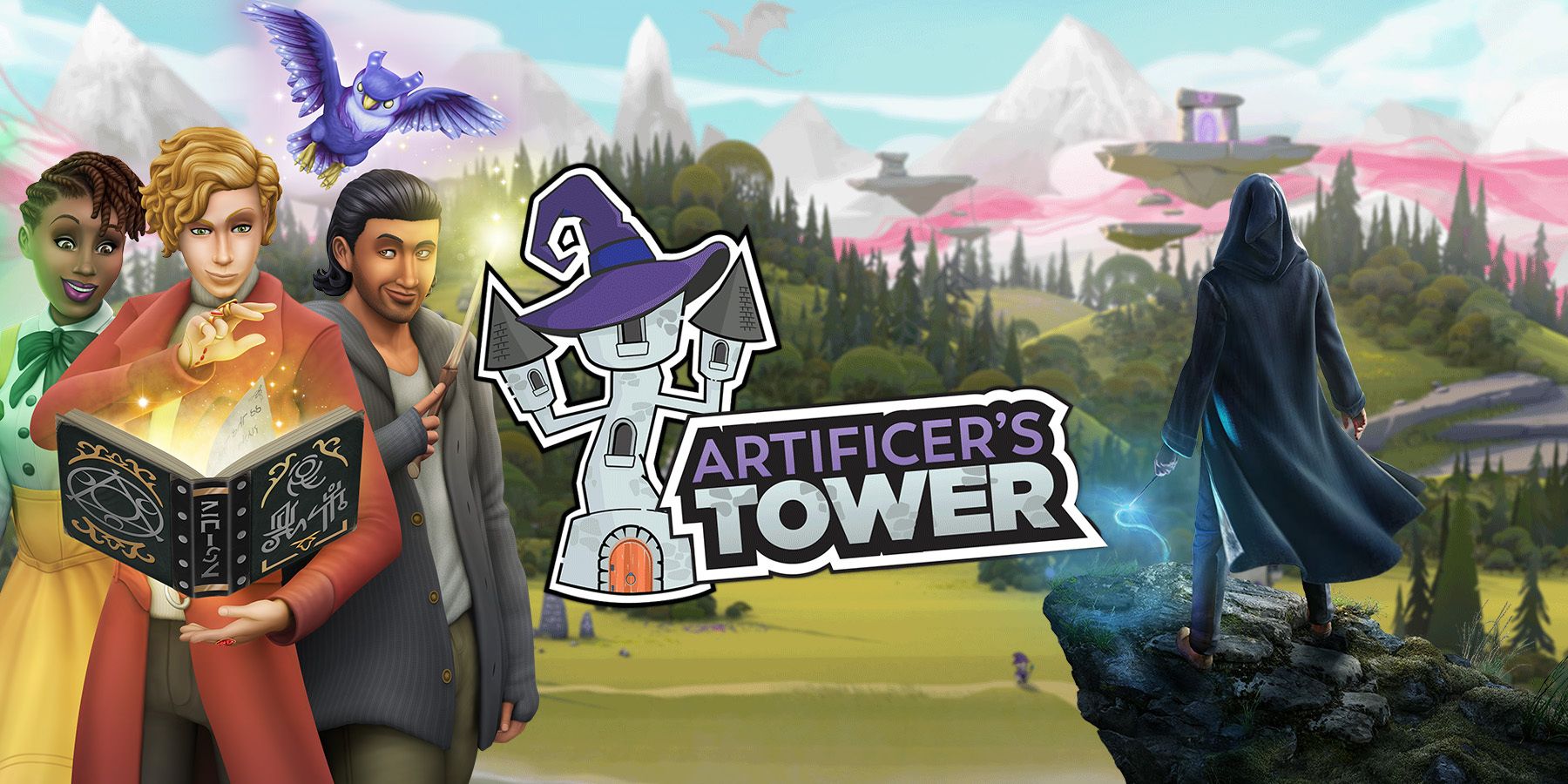 artificers-tower-sims-4-hogwarts-legacy-game-rant
