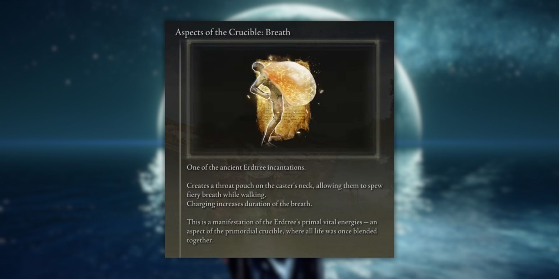 Aspects of the Crucible: Breath in Elden Ring