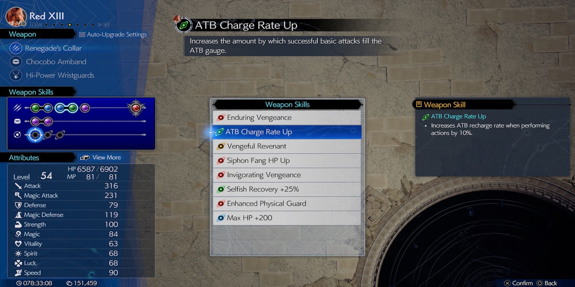 ATB Charge Rate Up weapon skill in Final Fantasy 7 Rebirth-1