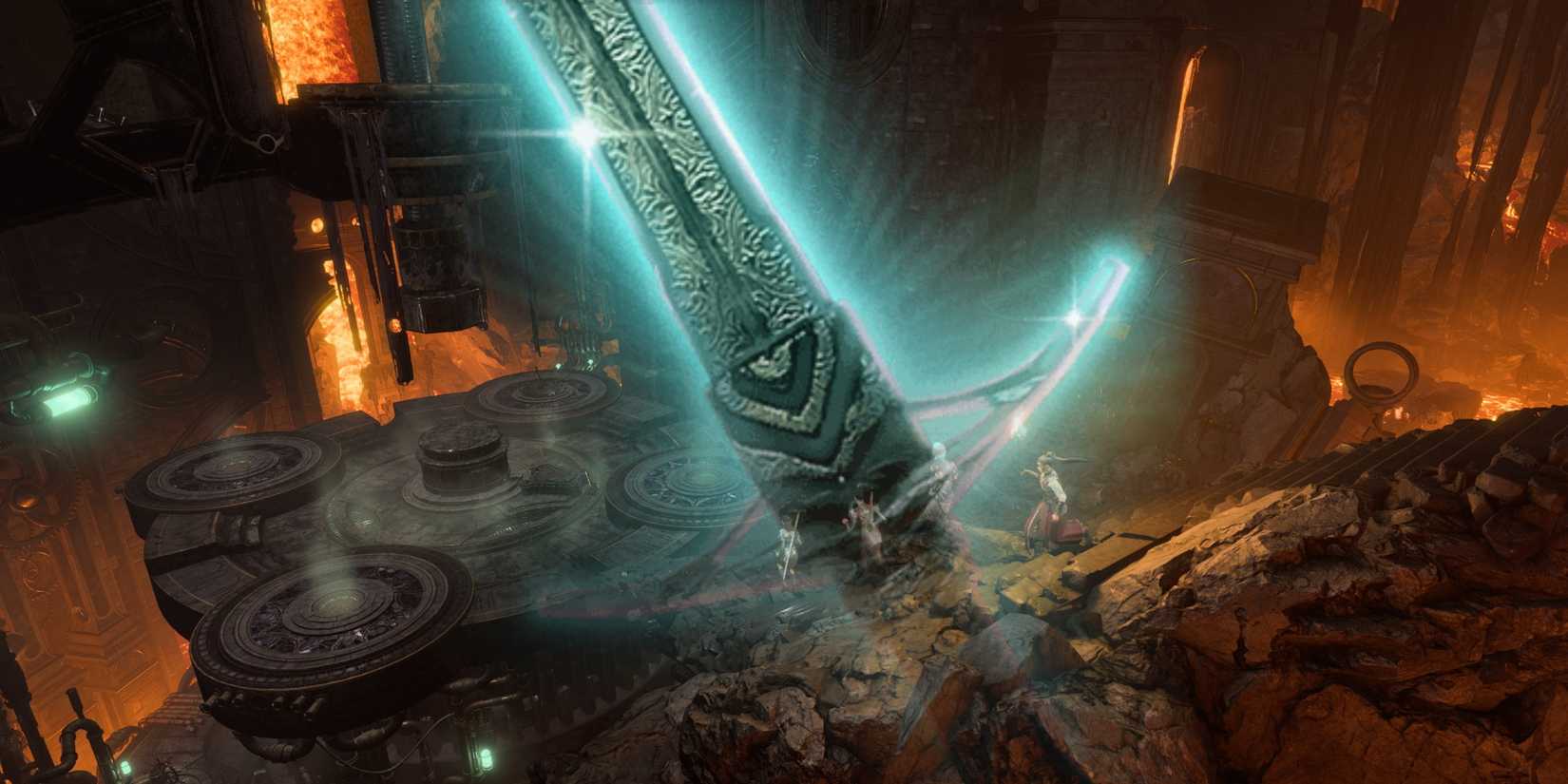 Baldur's Gate 3 Adamantine Longsword