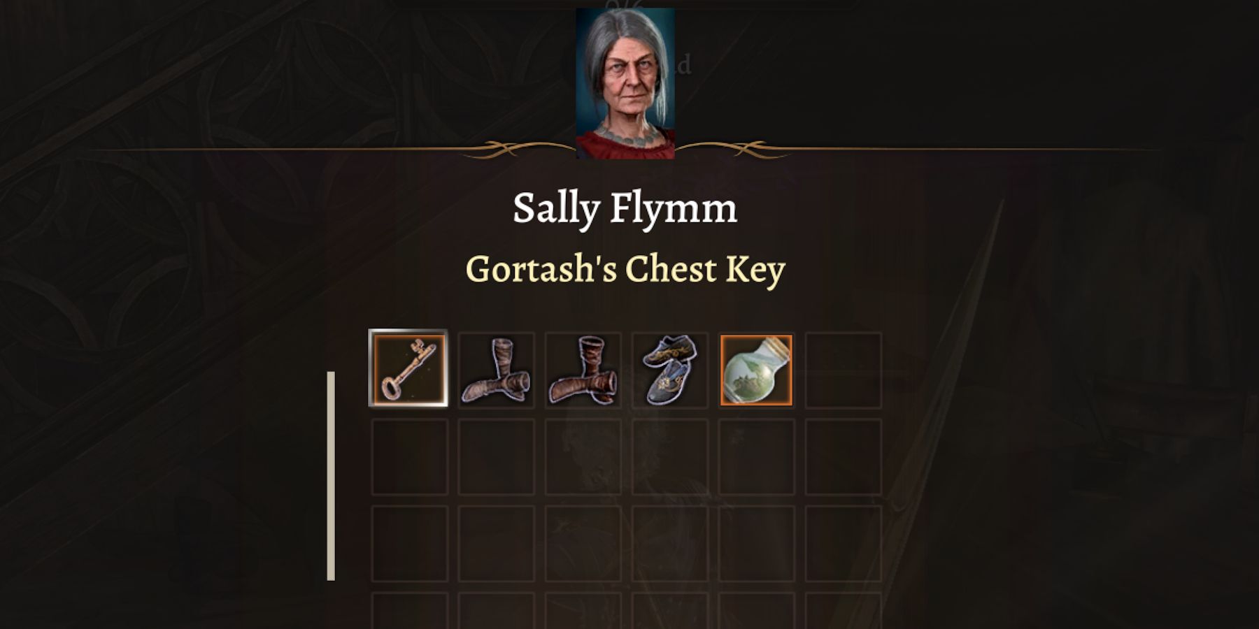 gortash's chest key