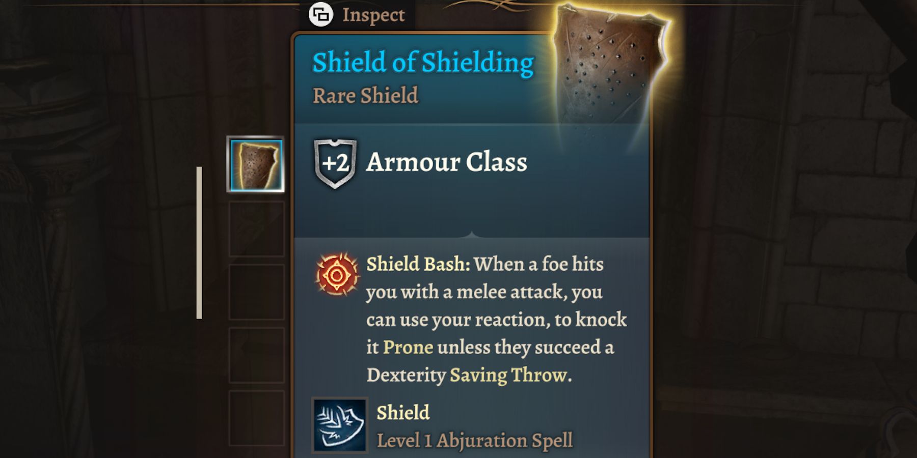 the shield of shielding
