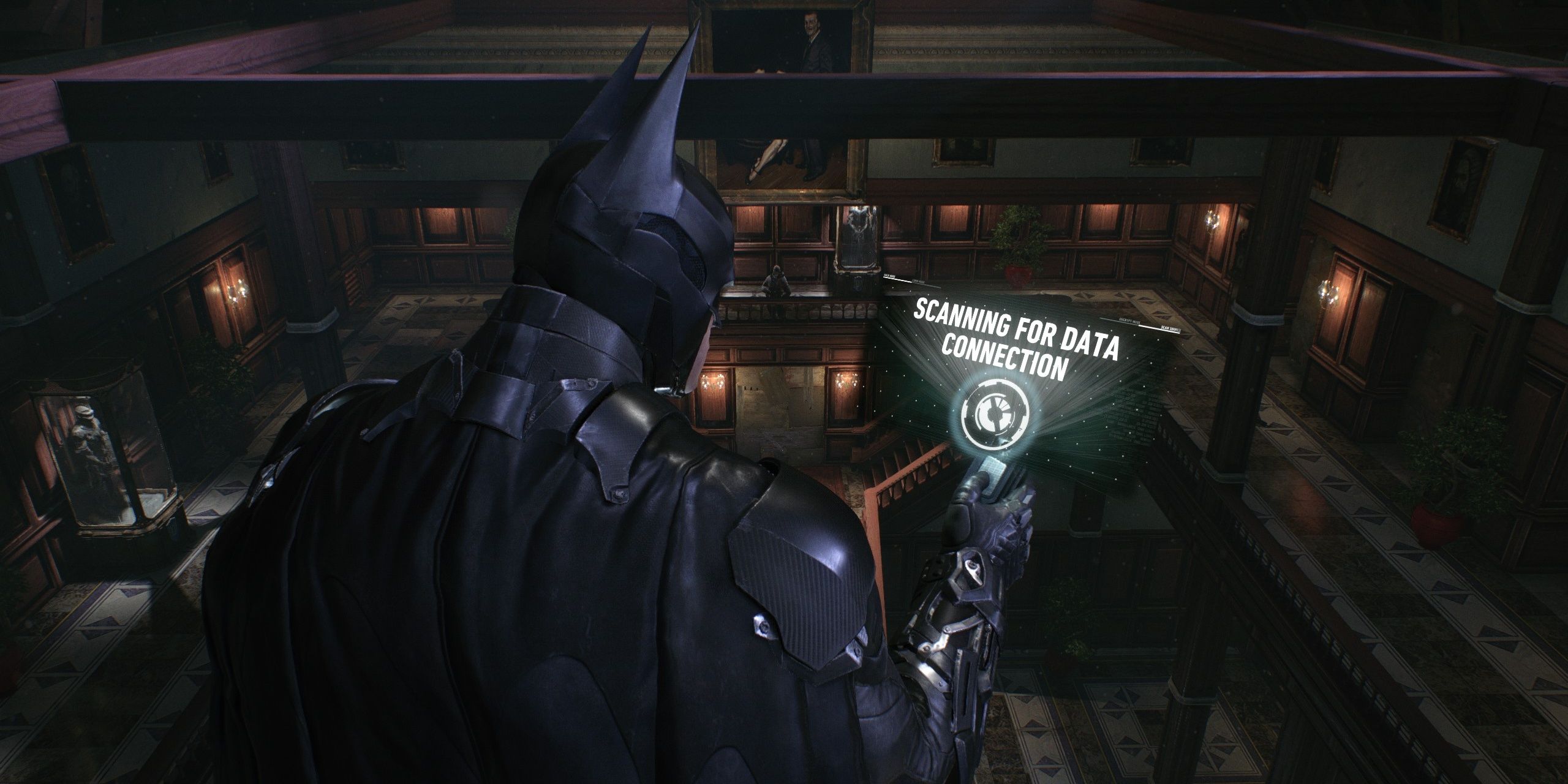 batman using the remote hacking device