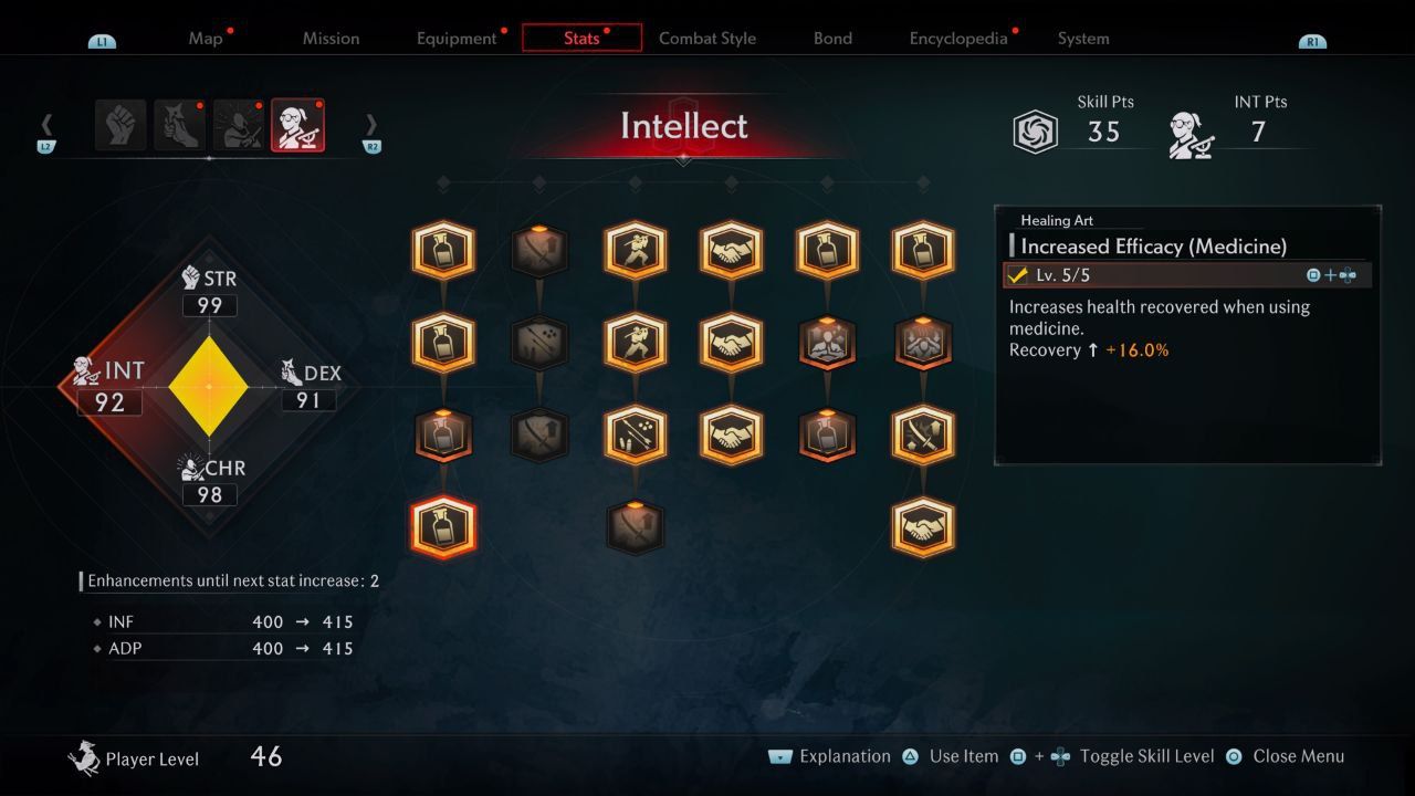 Best Skills to Unlock First in Rise of the Ronin - Intellect