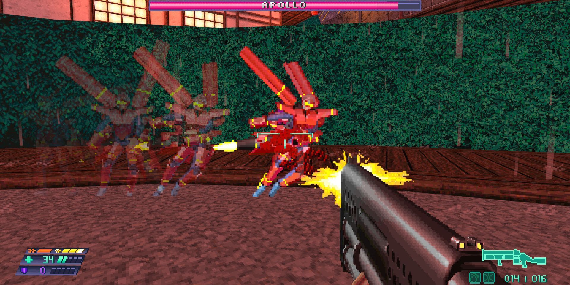 Bossfight with Apollo in Beyond Sunset