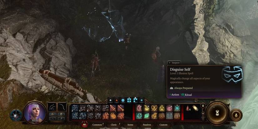 bg3 disguise self shadowheart
