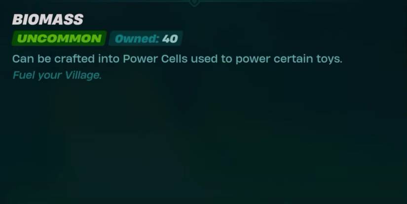 Biomass Lego Fortnite