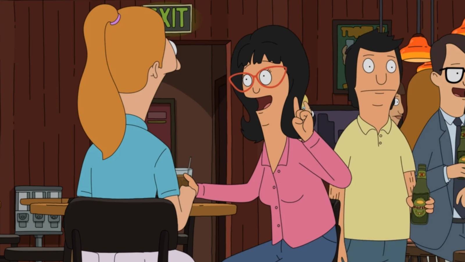 Ginger and Linda on Bob's Burgers