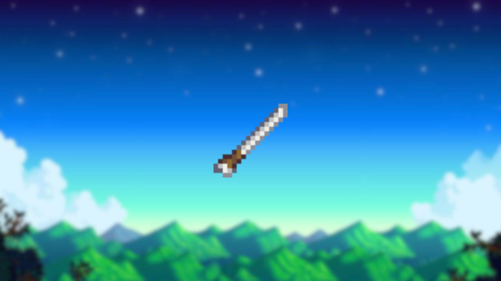 Bone Sword in Stardew Valley