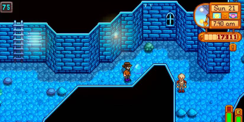 Skeleton in Stardew Valley