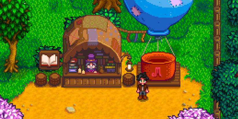 Book Seller in Stardew Valley