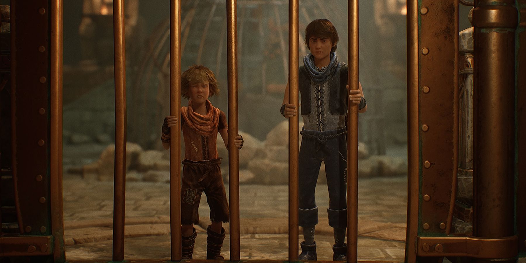 brothers a tale of two sons remake underground bars steal key