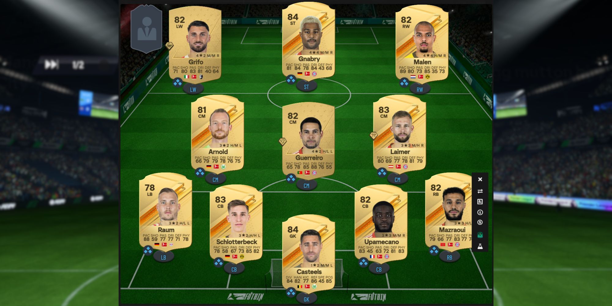 EA Sports FC 24's Best Budget Bundesliga Team Build