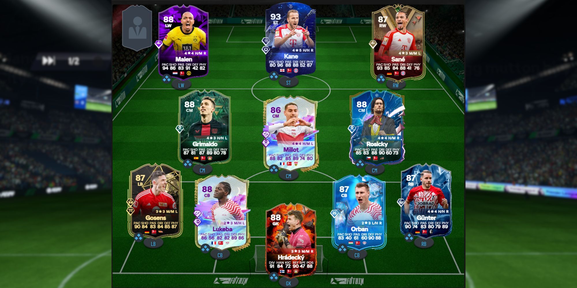 EA Sports FC 24's Best High Budget Bundesliga Team Build