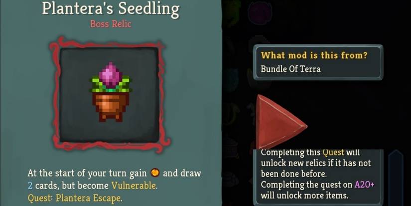 Bundle Of Terra - Plantera Edition mod for Slay the Spire