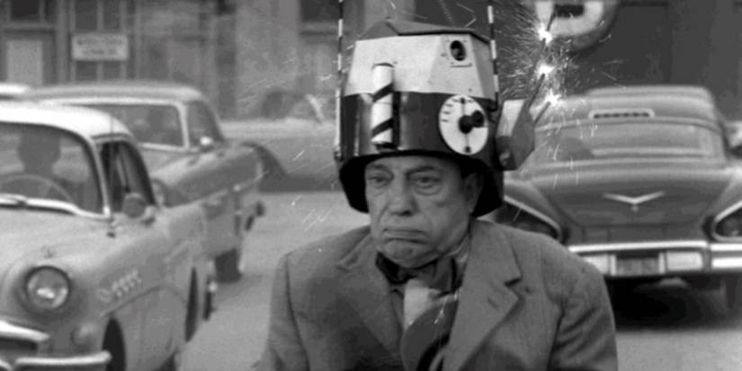 Buster Keaton and Stanley Adams in Once Upon A Time, Twilight Zone