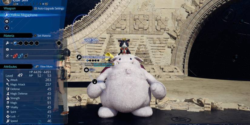 Cait Sith in Final Fantasy 7 Rebirth