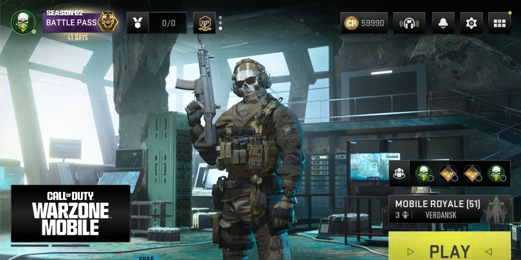 call of duty warzone mobile lobby