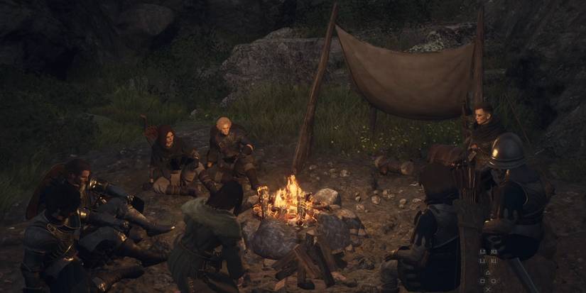 camping in dragons dogma 2