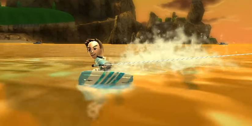 Wakeboarding in Wii Sports Resort