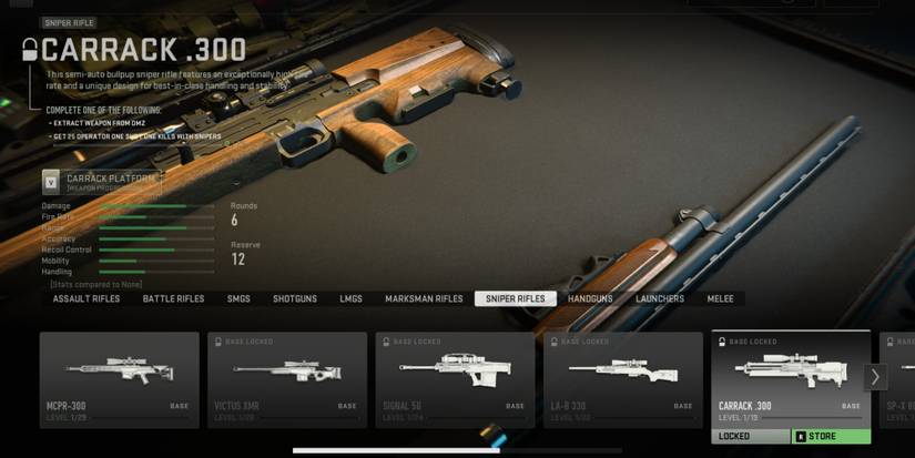 Carrack 300 Sniper Rifle  Call of Duty Warzone Mobile